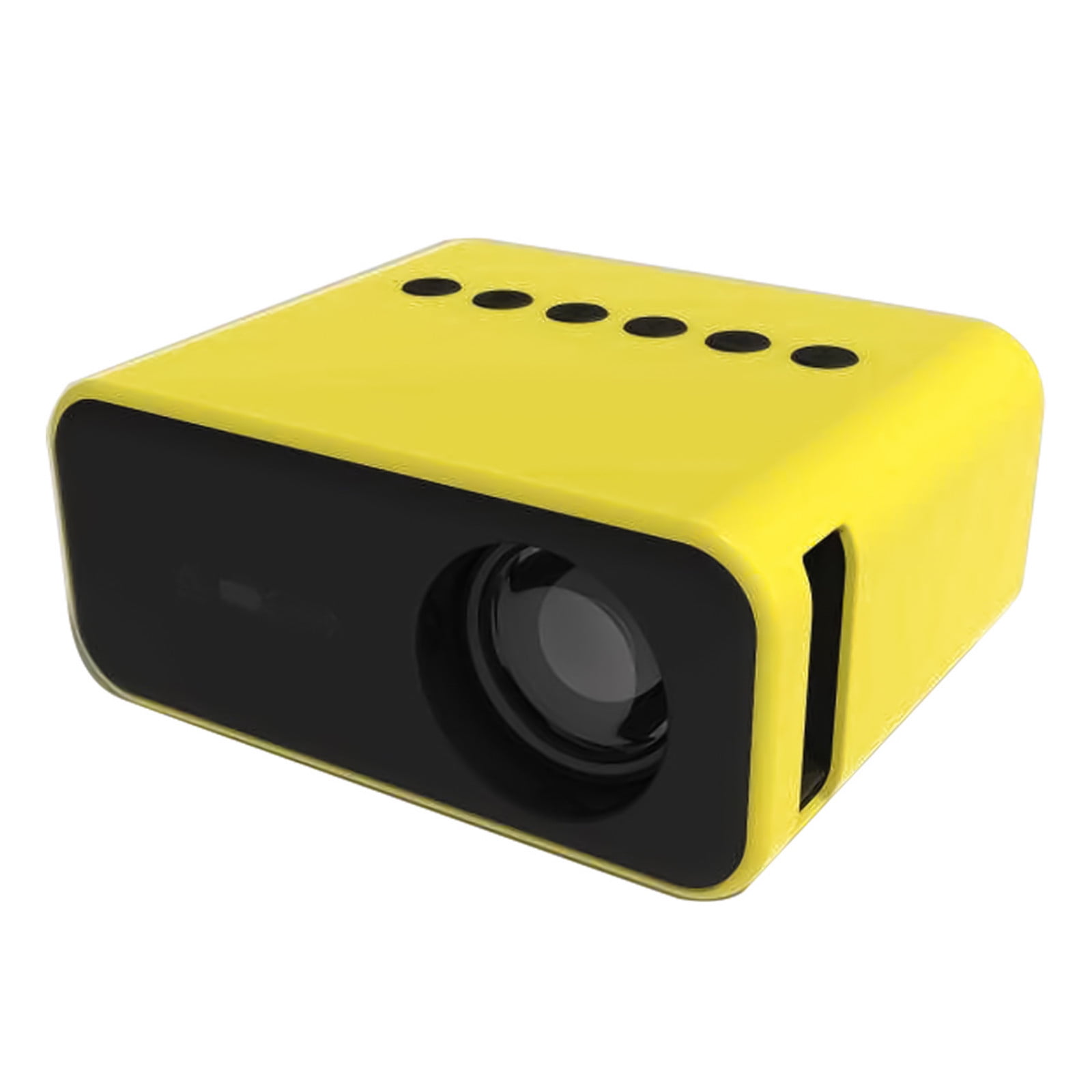 Mini Projecteur Portable WiFi Bluetooth – Rotation 180°, Mise Au Point électrique – Compatible Smartphone, TV Stick, HDMI, USB