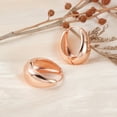 thumbnail image 6 of Lancharmed Rose Gold Plated Earrings for Mother,Gradient Teardrop Circles Earring Valentines Gifts for Her, 6 of 7
