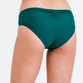 thumbnail image 2 of Calypsa Women's and Women's Plus Hipster Bikini Bottom with Center-back Ruching Detail, 2 of 3