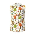 thumbnail image 6 of Lsque Animals Forest Print Men's Cotton Blend Sleeveless Muscle Shirts (S-3XL)- Moisture Wicking, Odor Protection, UPF 30+,X-Large, 6 of 8