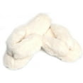 thumbnail image 3 of Roxoni Fuzzy House Slippers for Women Comfortable Furry Spa Thongs Cozy Slip On Flip Flops Soft Insole & Rubber Outsole, 3 of 5