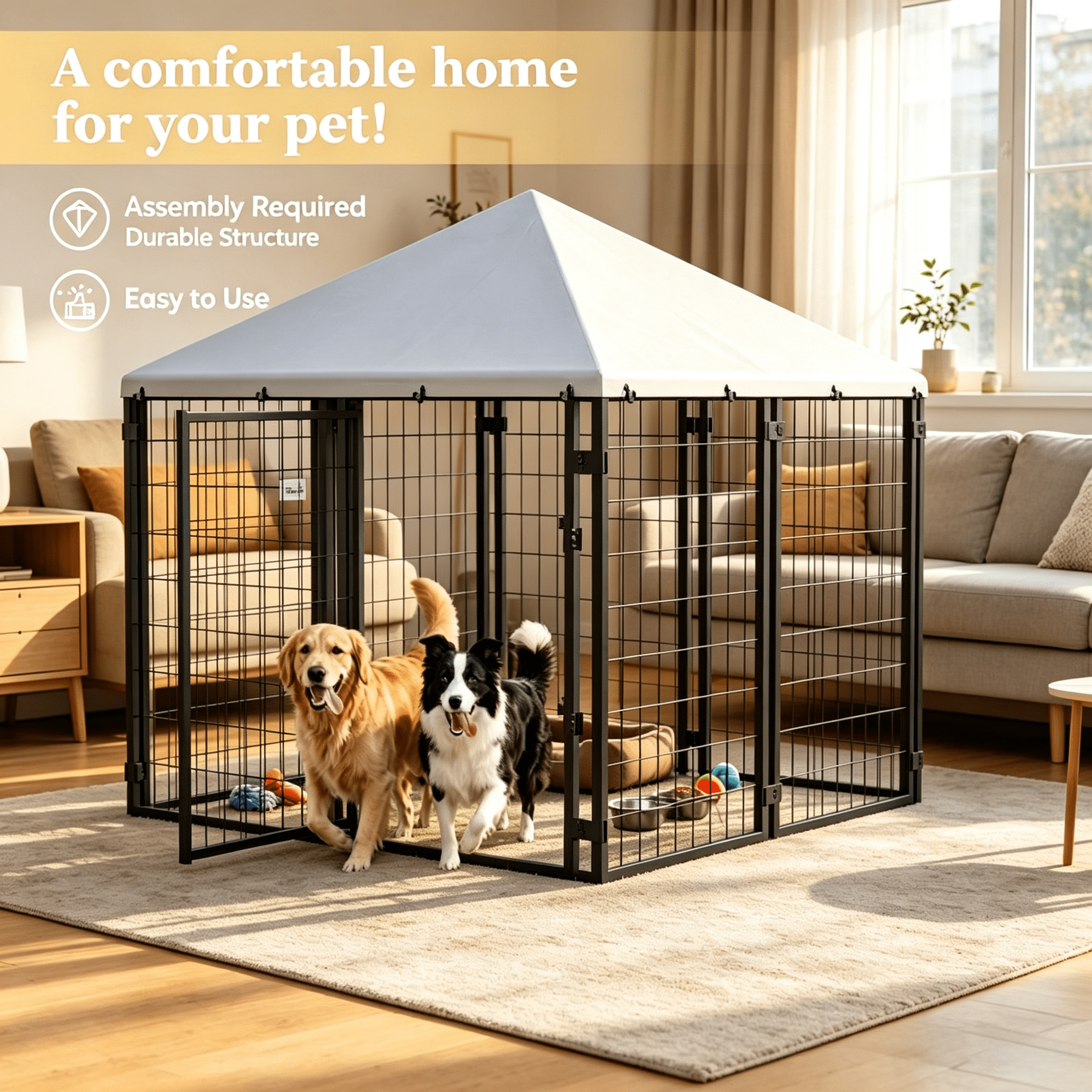 Dog House for Indoor Outdoor