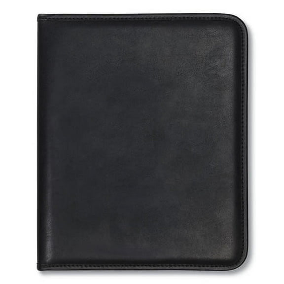 Professional Padfolio, Storage Pockets/card Slots, Writing Pad, Black | Bundle of 2 Each