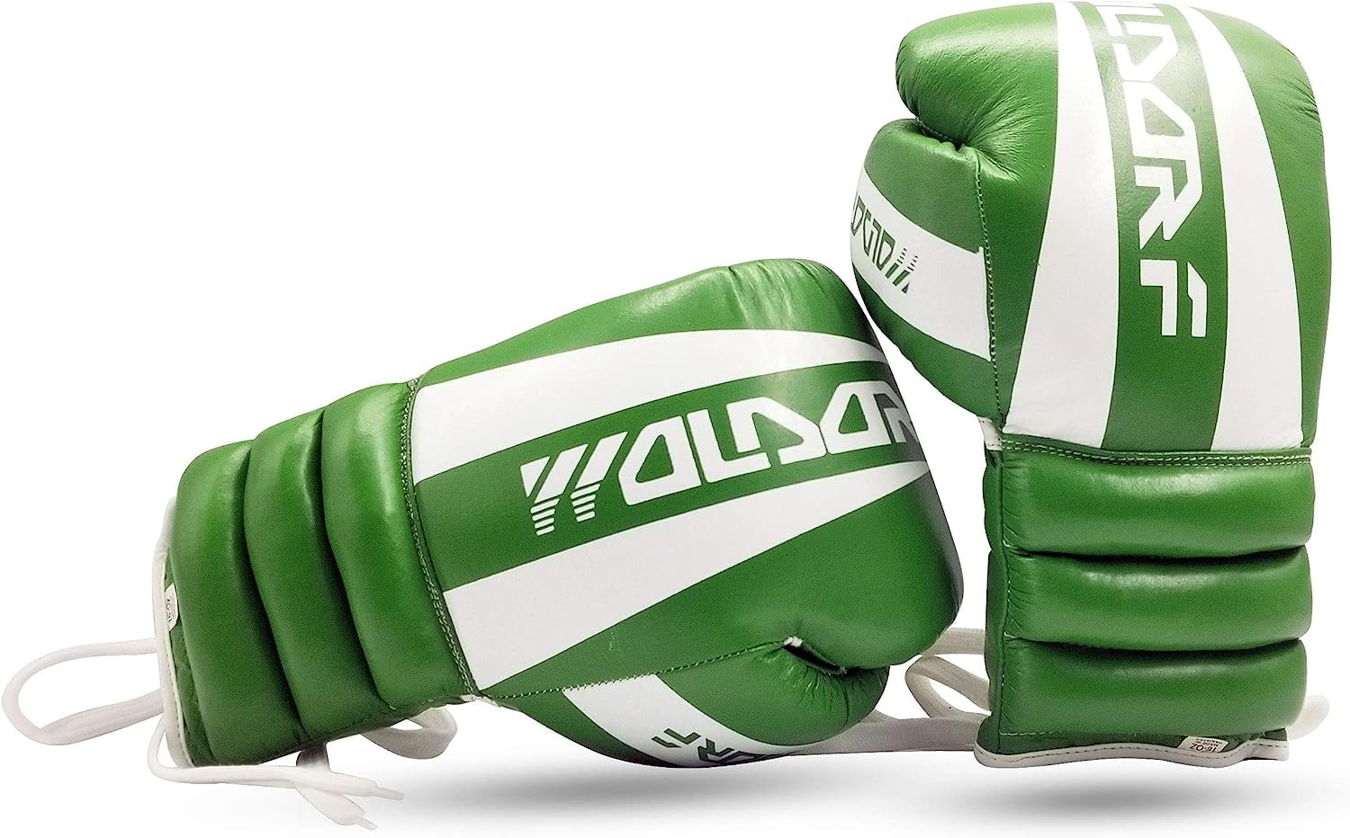 Woldorf USA Boxing Glove Grappling Kickboxing Training Lace up Fighting Boxing Punching Bag Green Best Cowhide Leather Boxing Glove with Woldorf Logo