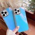thumbnail image 3 of Compatible with iPhone 12/12 Pro Case for Women Girls,Luxury Shiny Fashion Gradient Glitter Bling Cute Clear Acrylic Plate Shockproof Case for iPhone 12/12 Pro(Laser), 3 of 15