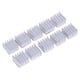 thumbnail image 2 of DQrwqpou 10 Uds Disipador Calor Aluminio Chip A4988 para Impresora 3D/enfriamiento Chips IC Raspberry Pi, 2 of 2