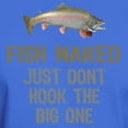 thumbnail image 3 of CafePress - Fish Naked Dark T Shirt - Men's Classic Graphic Cotton T-Shirt, 3 of 4