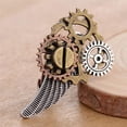 thumbnail image 4 of KLKCMS Steampunk Watch Part Gears Antique Copper s Jewelry Golden+ Golden+, 4 of 6