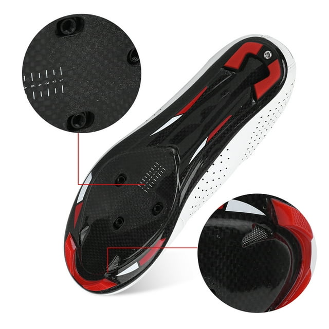 Chaussures de Vélo d'Extérieur Chaussures de Vélo à la Mode Dissipation de la Chaleur Résistantes à l'Usure pour la Randonnée Vélo d'Extérieur Route 39,40,41,42,43,44,45