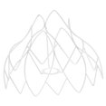 thumbnail image 3 of AURARMLET Indoor Use Metal Lampshade Frame 1Set White Color for Lighting Holder, 3 of 7