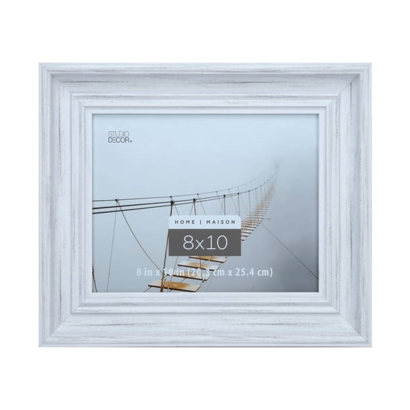 Studio Decor Home White Distressed Catalina Frame