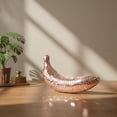 thumbnail image 4 of Disco Ball Banana Decor, Reflective Mirror Glass Fruit Sculpture Retro 70s Party Centerpiece Handmade Desktop Ornament for Home Bar Aesthetic Room Decor Unique Funky Gift, Silver, 4 of 5
