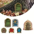 thumbnail image 3 of Charming Fairy Door Garden Ornament Perfect For Magical And Mystical Gardens, 3 of 6