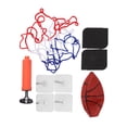 thumbnail image 2 of Kids Basketball Hoop Set, Free Punch Black Yellow Indoor Mini Basketball Hoop Set Educational  For Beginners, 2 of 8