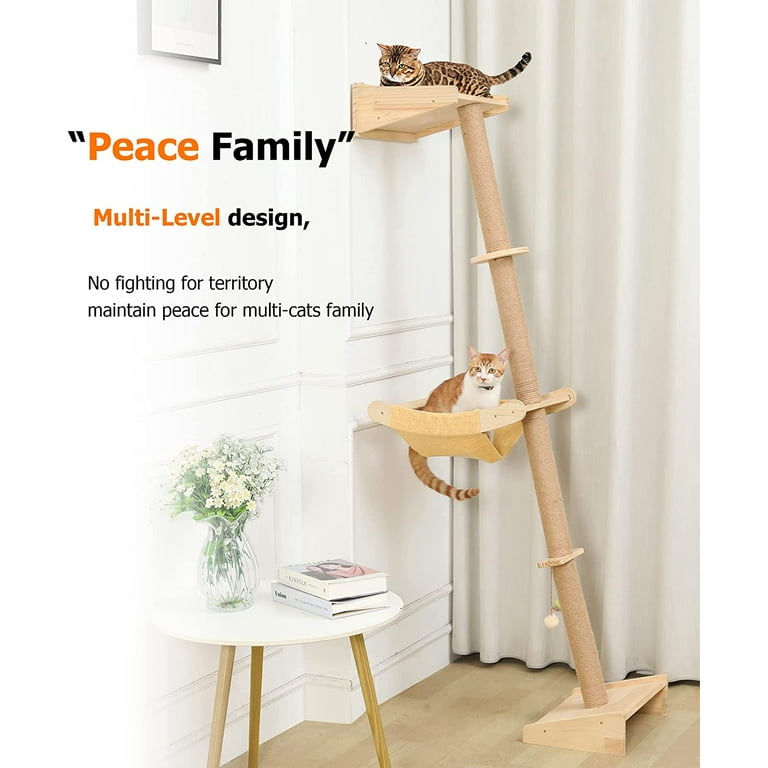 Cat Climbing Pole Floor To Ceiling Diy Shelly Lighting