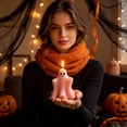 thumbnail image 7 of Dalxymotic Ghost Candle, Spooky Figurine Wax Decor, Decorative Desk Ornament Accent, Cute Spooky Party Gift Idea, Ghost Candle Decoration Gift for Home, Table, Desk, Mantel, 7 of 7