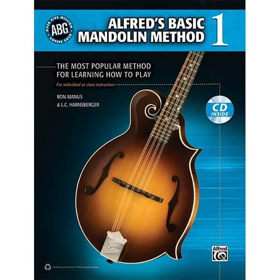 Alfred's Basic Mandolin Library: Alfred's Basic Mandolin Method 1: The Most Popular Method for Learning How to Play, Book & CD (Paperback)