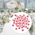 thumbnail image 6 of Baoblaze 500 Pieces Artificial Rose Flowers Bridal Shower Party Stemless Flower Heads Red, 6 of 8