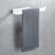 thumbnail image 4 of Toallero, gancho para toallas de baño, toallero sin taladrar, toallero autoadhesivo de pared para baño o cocina, aluminio blanco, X grande, Biały Lumten, 4 of 5
