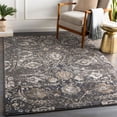 thumbnail image 2 of Surya Indigo IGO-2317 79x108" Rectangle Traditional Fabric Rug in Beige/Charcoal, 2 of 6