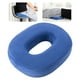 thumbnail image 1 of Almohada de dona para reducir el dolor del coxis, cojín de asiento con forma de dona de espuma viscoelástica elástica para sentarse y aliviar la presión de las nalgas, cojín de apoyo firme para hemorr, 1 of 7