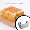 thumbnail image 3 of Cateissary Caja de tostadas para horno de pan, molde para pasteles, herramienta para hornear, bandeja para pan, capacidad de revestimiento de Herramientas y accesorios para hornear 250g, 3 of 6