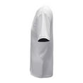 thumbnail image 6 of UVEASISHA Mens Big and Tall Workout Shirts Stretch Slim Fit Short Sleeve Training T-Shirt Solid Color Casual Gym Athletic Muscle Tees White M, 6 of 8
