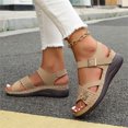 thumbnail image 5 of KEVCHE Orthopedic Slippers Flat Sandals with Arch Support for Women, Soft Cushion Breathable Slip On Walking Shoes, Comfortable Plantar Fasciitis Casual Summer Slides, 5 of 5