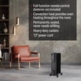 thumbnail image 5 of Perfect Aire 4016300 Black 1500W Electric 3 Speed Digital Oil Filled Heater for 160 sq ft, 5 of 8
