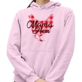 thumbnail image 2 of Mama Hen Hoodie Sweatshirt Unisex X-Large Pink, 2 of 5