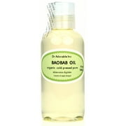 Dr Adorable - 4 oz - Baobab Oil - 100% Pure Organic Cold Pressed Natural Hair Skin Care Anti Aging