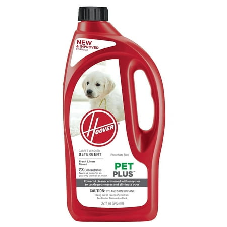 Hoover Pet Plus Stain & Odor Remover, Cotton Breeze, 32 Oz