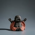 thumbnail image 5 of Linda estatua de Buda Monch, lindo pequeño Buda, estatuilla de estatua de monje Buda, pequeñas artesanías de Buda, delicados regalos clásicos artes y artesanías, 5 of 5