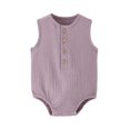 thumbnail image 4 of Birdeem 3-24 Months Jumpsuit Summer Gauze Thin Sleeveless Newborn Clothes Rompers, 4 of 12