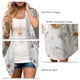 thumbnail image 1 of Cárdigan con estampado floral, cárdigan versátil que cubre la moda transpirable para el hogar para mujeres LHCER Versátil, 1 of 4