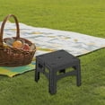 thumbnail image 6 of Camping Table Portable Lightweight Desk Furniture Foldable Picnic Table Outdoor Folding Table for Travel, Backyard, Picnics Black, 6 of 9