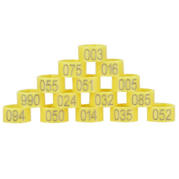 Bird Foot Ring,100Pcs Bird Foot Rings Foot Ring Bands Pigeons Identify Ring Impressive Results