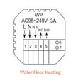 thumbnail image 2 of LCD Screen Wifi Thermostat Gas Boiler Heating Room Temperature Controller Works ,Install Easy, 2 of 7