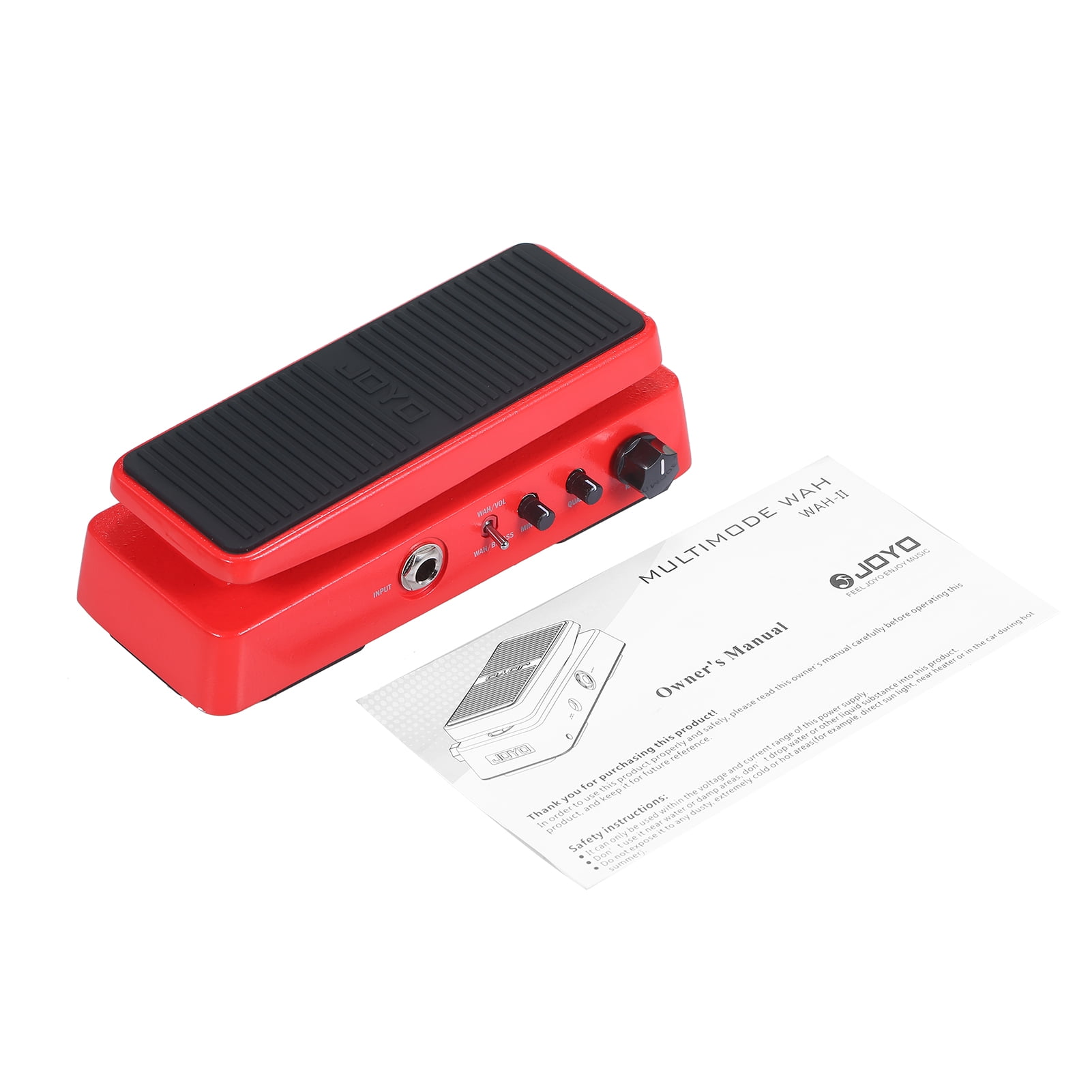 JOYO Effect Pedal,Wah Wah Pedal Adjustable Tones 2 1 Tones Pedal - Musicians - Musical Pedal Tones - Pedal 2-in-1 Adjustable 2-in-1 Tones Joyo Pedal Tones Pedal Tones Volumes Wah-wah Pedal