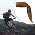 thumbnail image 2 of Diadema deportiva para ciclismo, banda para el pelo, banda para el pelo a la moda para hombres y mujeres, banda para el sudor, corbata para la cabeza Camello, 2 of 8