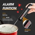 thumbnail image 3 of Snoky  Digital Meat Thermometer Instant Read, 2-in-1 Dual Probe Food Thermometer for Meat, Cooking Thermometer with Alarm Set and Magnet for Oven, Grilling, Candy, Kitchen, Smoking, BBQ, Turkey, 3 of 7