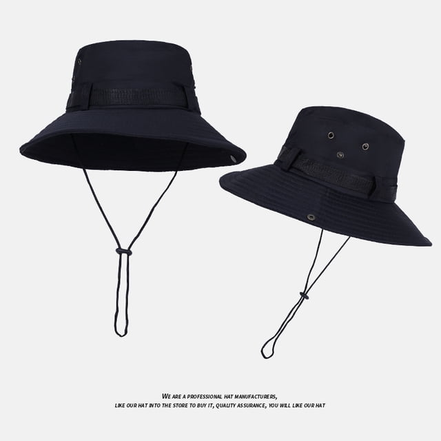 LinYooLi Big Hat Rear Sun Fisherman Hat Female Summer Anti -Ultraviolet Sunscreen Sun Hat Fast Dry Travel Mountaineering Cap