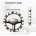 thumbnail image 5 of ZUXONGSY Sun Moon Golf Cart Steering Wheel Covers Universal Car Wheel Cover Machine Washable Club Car Steering Wheel Cover Heat Resistant Steering Wheel Covers Universal Fit 13-14 Inch Car, 5 of 7