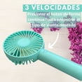 thumbnail image 4 of Mini ventilador portatil USB Dosyu DY-MV1 color verde, 4 of 4