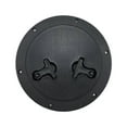thumbnail image 4 of S SERENABLE Marine Boat Deck Cover Reinforced Two Rotatable Handles Inspection Lid Black, 4 of 9