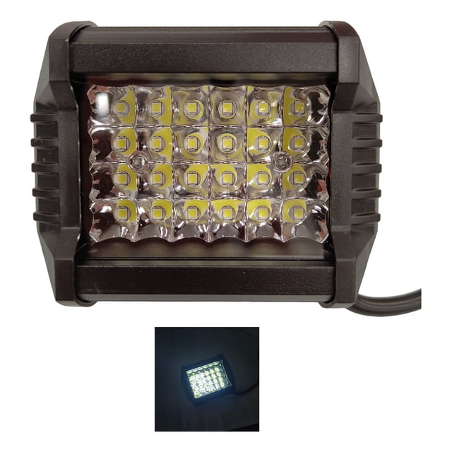 Faro Auxiliar Led Moto Luz Blanca 72 W 7200 Lm