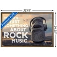 thumbnail image 3 of Moai Statue - Music Wall Poster, 22.375" x 34", Framed, 3 of 3