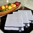 thumbnail image 3 of Samuel Lamont Poli-Dri 3-Piece Famous Kitchen Tea Towel Set 100% Cotton Ultra Absorbent, 3 of 5