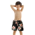 thumbnail image 2 of Inevnen Family Matching Swimsuit Father and Son Floral Print Beachwear Swimwear Sets Daddy and Me Swimming Trunks Pants, 2 of 4