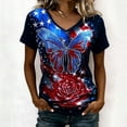 thumbnail image 5 of 2026 250th Anniversary of USA: Vintage Commemorative Women's Long Sleeve Shirt 4th of July Collection, CrewNeck Short Sleeve Shirt Celebration Patriotic Flag Print 1776-2026 Tshirt Wine XXL, 5 of 8